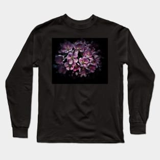 Backyard Flowers No 47 Color Version Long Sleeve T-Shirt